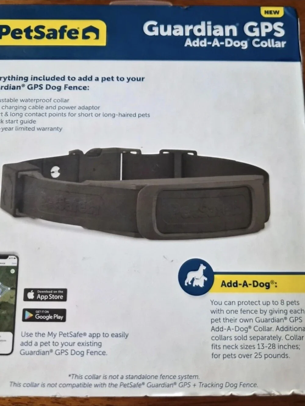 PetSafe Guardian GPS Add-A-Dog Collar - Black